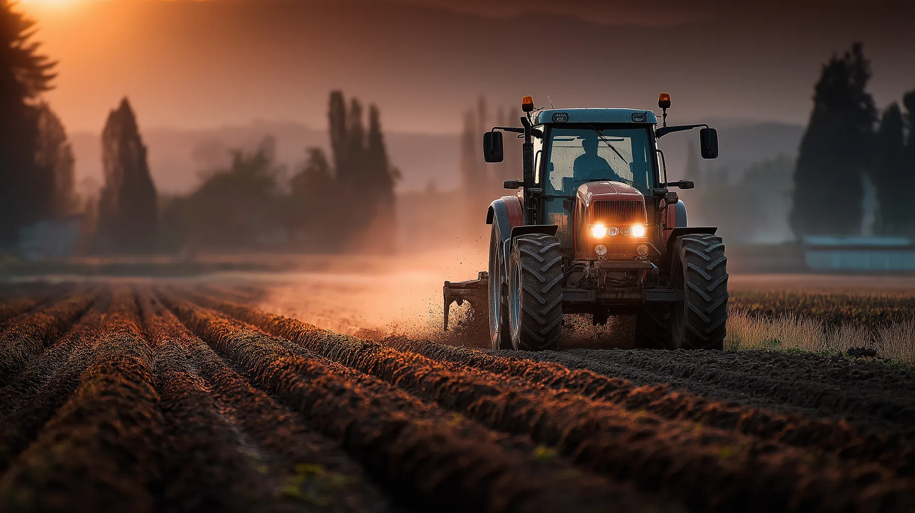 A tractor